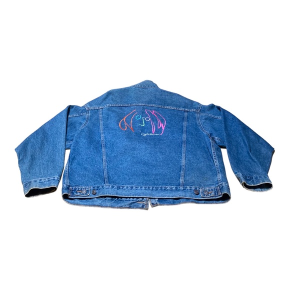 Vintage John Lennon Imagine denim jacket. VERY RARE! Excellent cond./never worn. - Picture 1 of 8